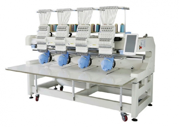Brodeuse industrielle 4 têtes ZAARA 1504HC (15 éguilles - 400x450mm)