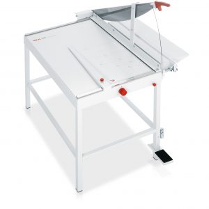 Cisaille professionnelle IDEAL 1080 sur stand (Long. de coupe: 800 mm)