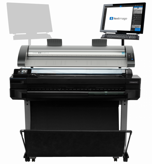 Scanner de plans Multifonction CONTEX IQ Quattro X 36 MFP Repro (36"- 914 cm) – Image 3
