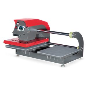 Presse à chaud pneumatique double plateau Secabo TPD7 (40cm x 50cm)
