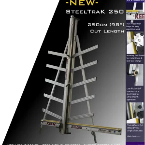 Coupeuse verticale – STEELTRAK ST250 par Keencut