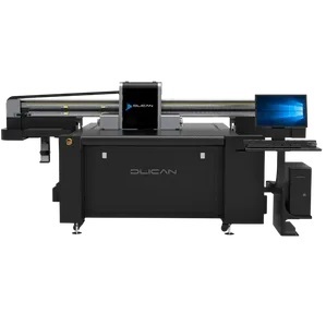 Table d'impression UV-LED DLI-DL1319P (Dim utile: 130 x 190 cm) avec convoyeur