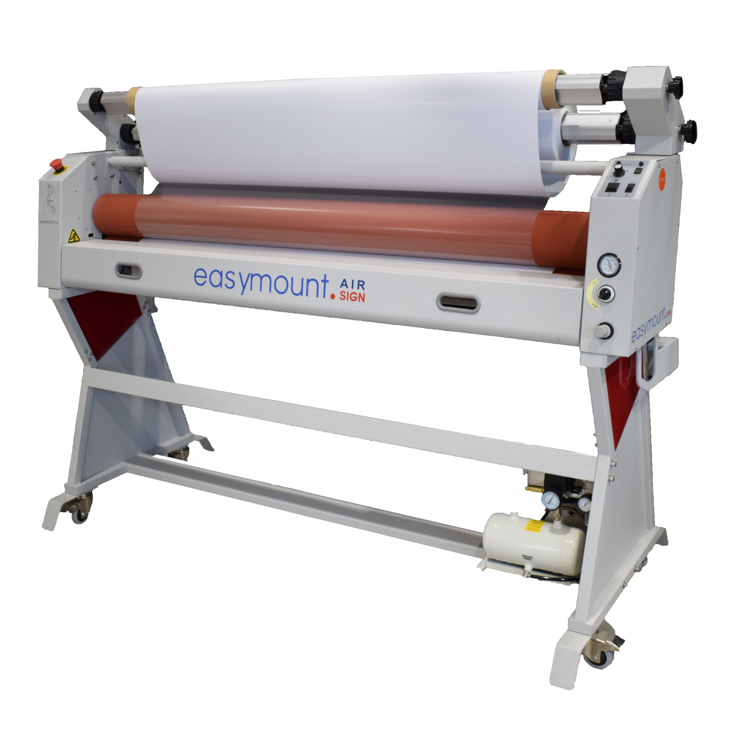 Laminateur pneumatique à froid EASYMONT Air Sign SA1600H chauffant jusqu'à 50°